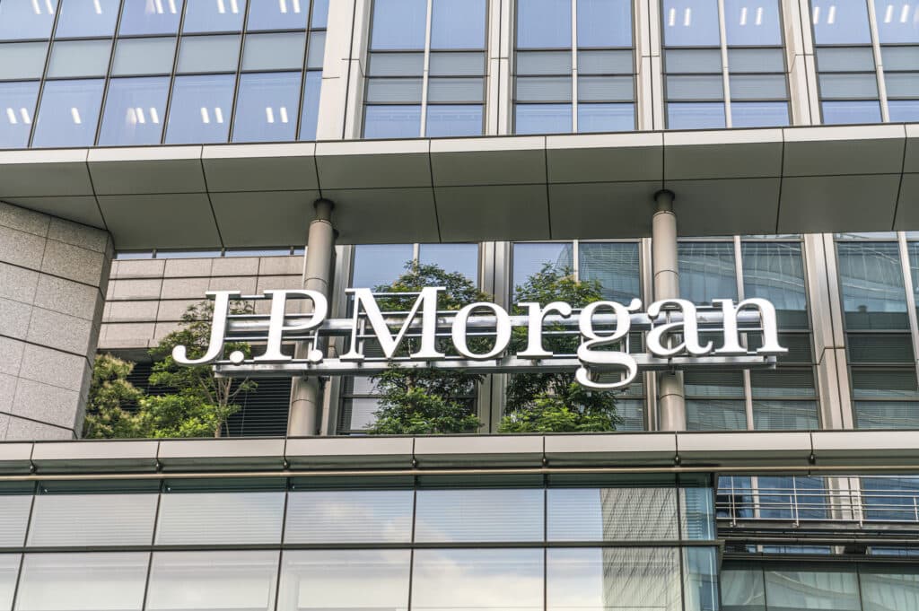J.P. Morgan Chase building exterior representing Chase Sapphire Preferred review