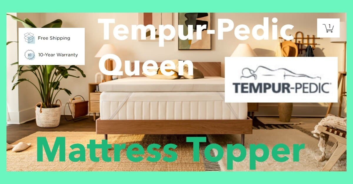 Best Queen Mattress Topper | The Best Ones for Back Pain and Cooling — tempurpedic-image.jpeg
