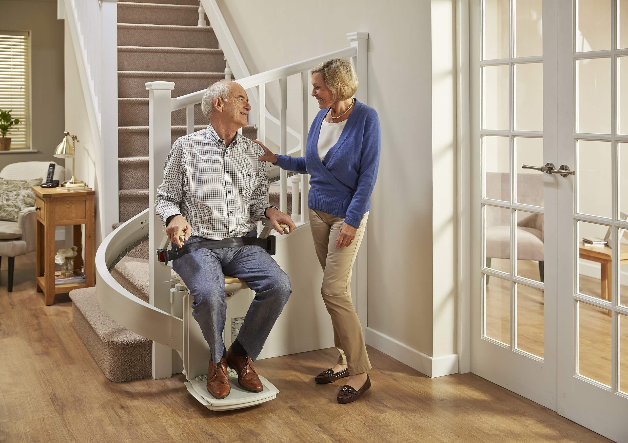Acorn 180 curved stairlift