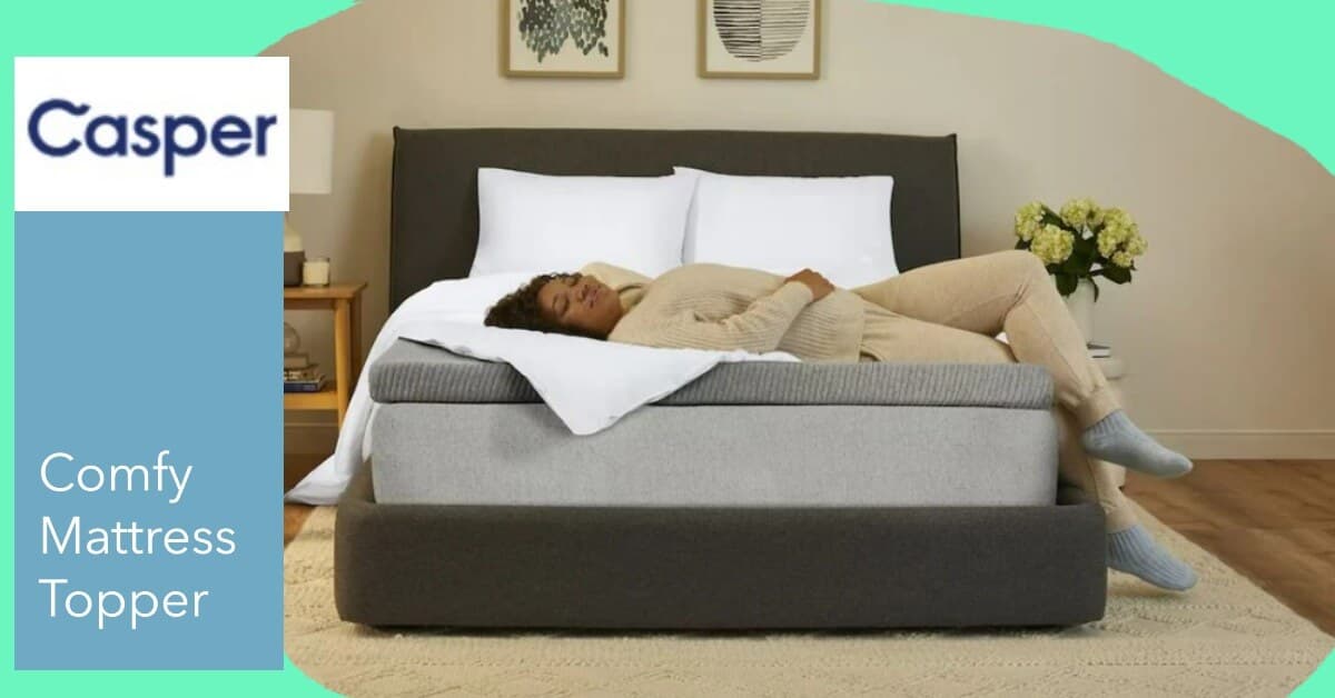 Best Queen Mattress Topper | The Best Ones for Back Pain and Cooling — casper-mattress-topper-image.jpeg
