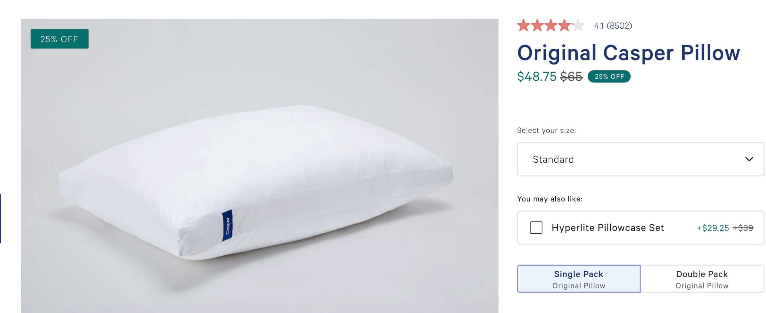 reviews on casper pillow best rated