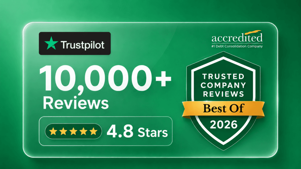 New Accredited debt consolidation companies reviews on Trustpilot