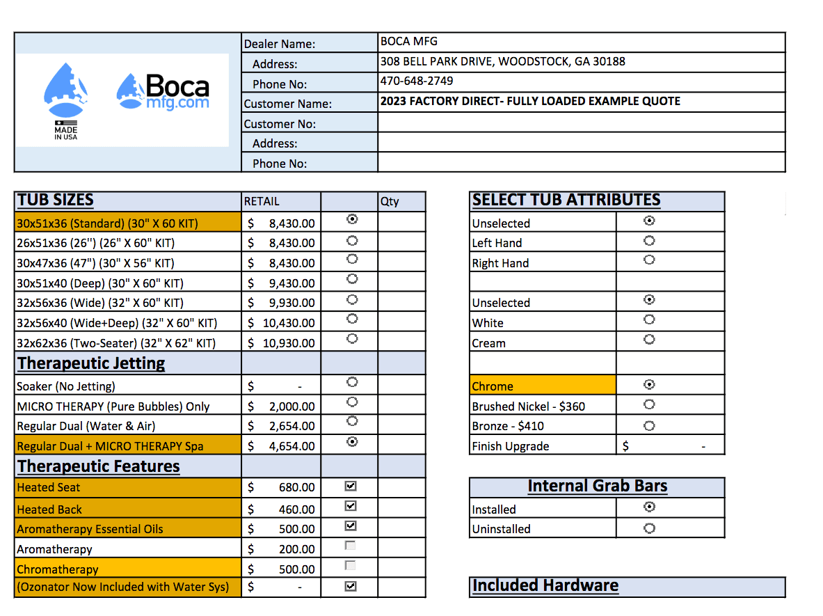 Boca walk-in tubs reviews