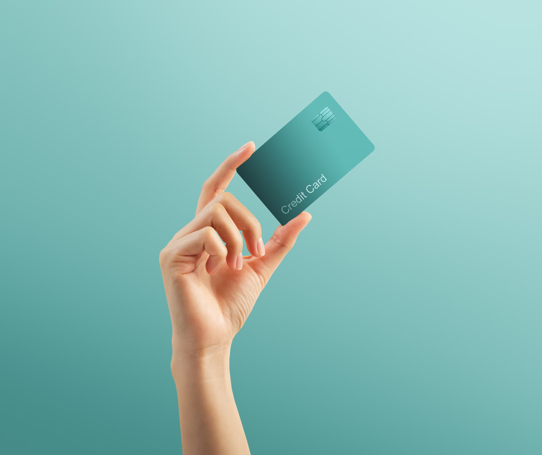 Mission Lane credit card reviews feature image of credit card in a hand