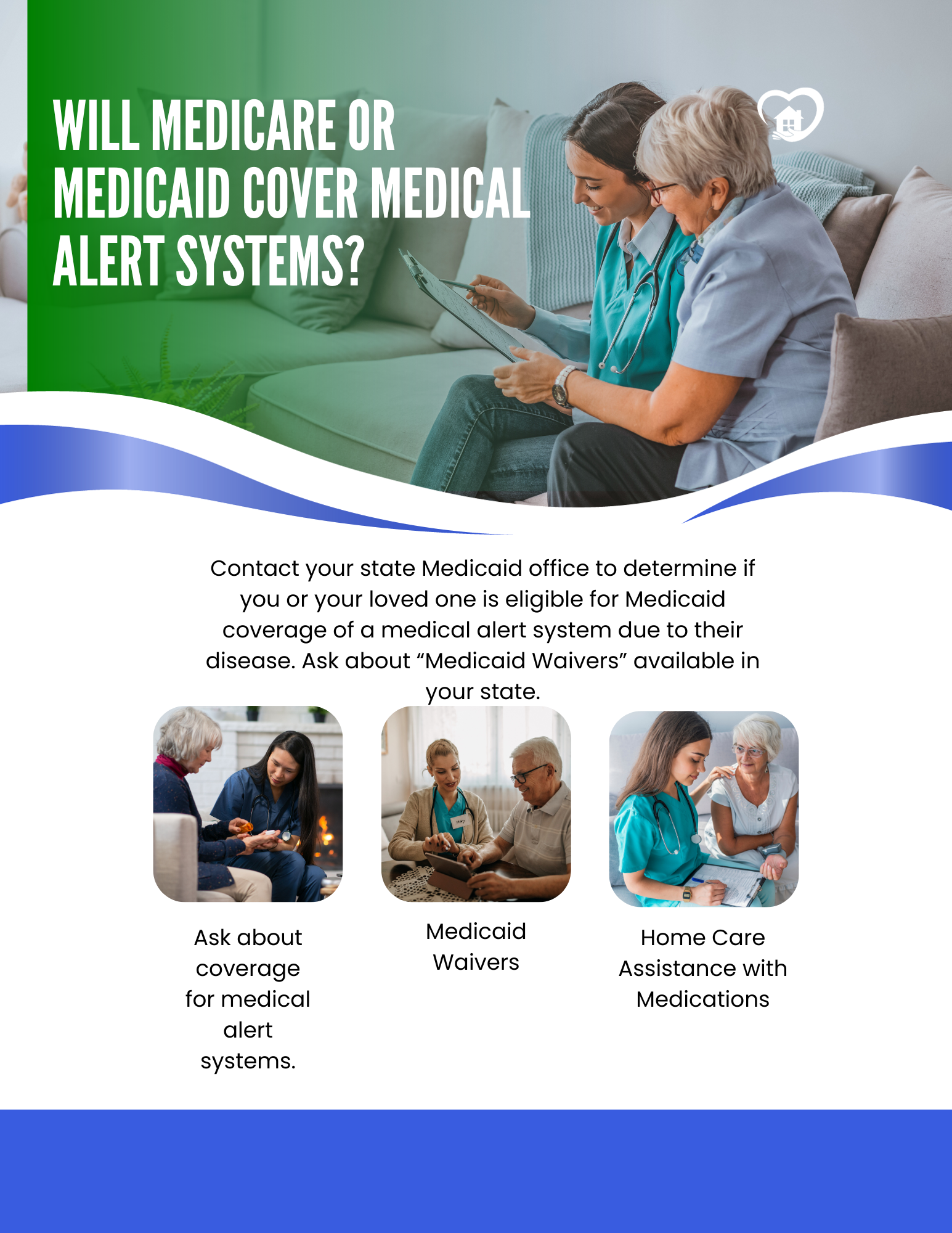 Will Medicare or Medicaid cover medical alert systems?