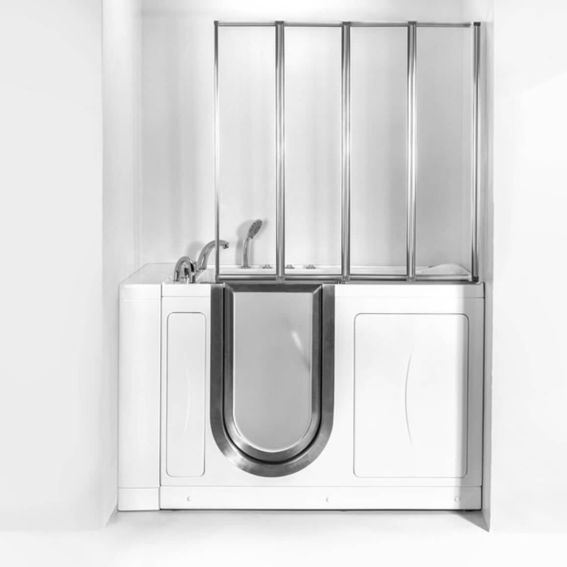 Ella's Bubbles Reviews: Standard Walk-in tub with shower