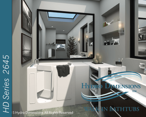 Hydro Dimensions Walk-in-Bathtub