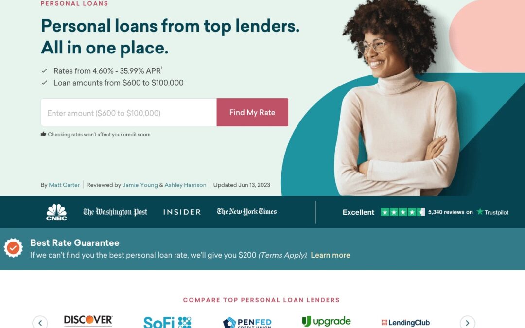 Credible Personal Loans Review | Compare APRs & Lenders