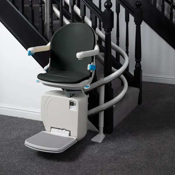 Handicare stairlift review: double rail stairlift–pictures