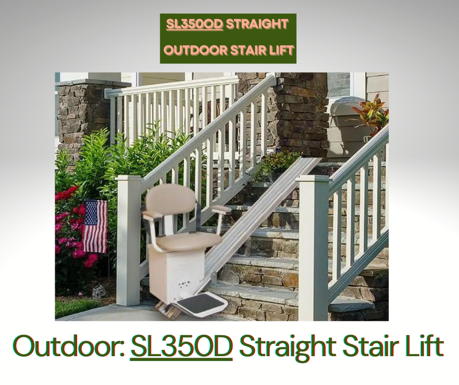 reviews Harmar SL350D stairlift for outdoors