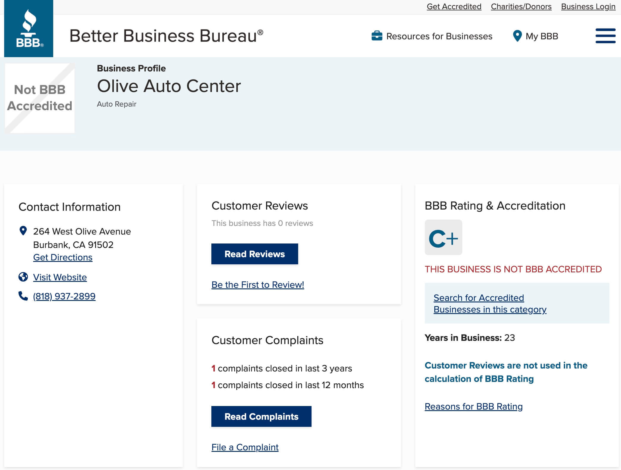 olive car warranty reviews bbb