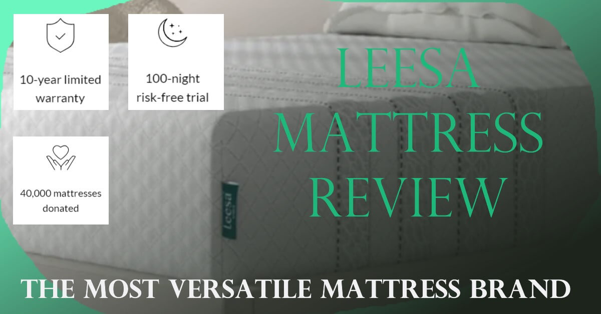 Leesa mattress review feature image
