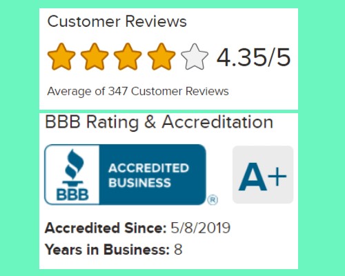 purple mattress review bbb rating image