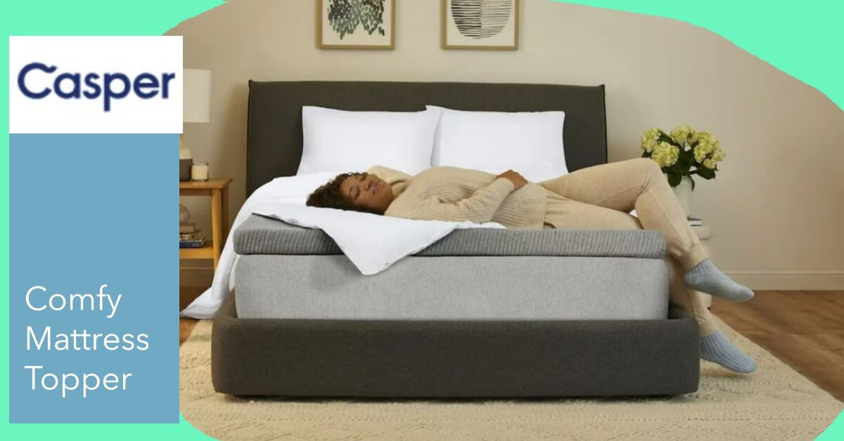 Casper comfy mattress topper image