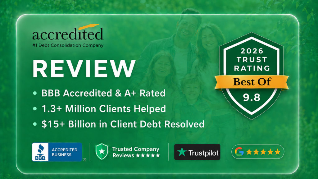 Accredited debt relief reviews