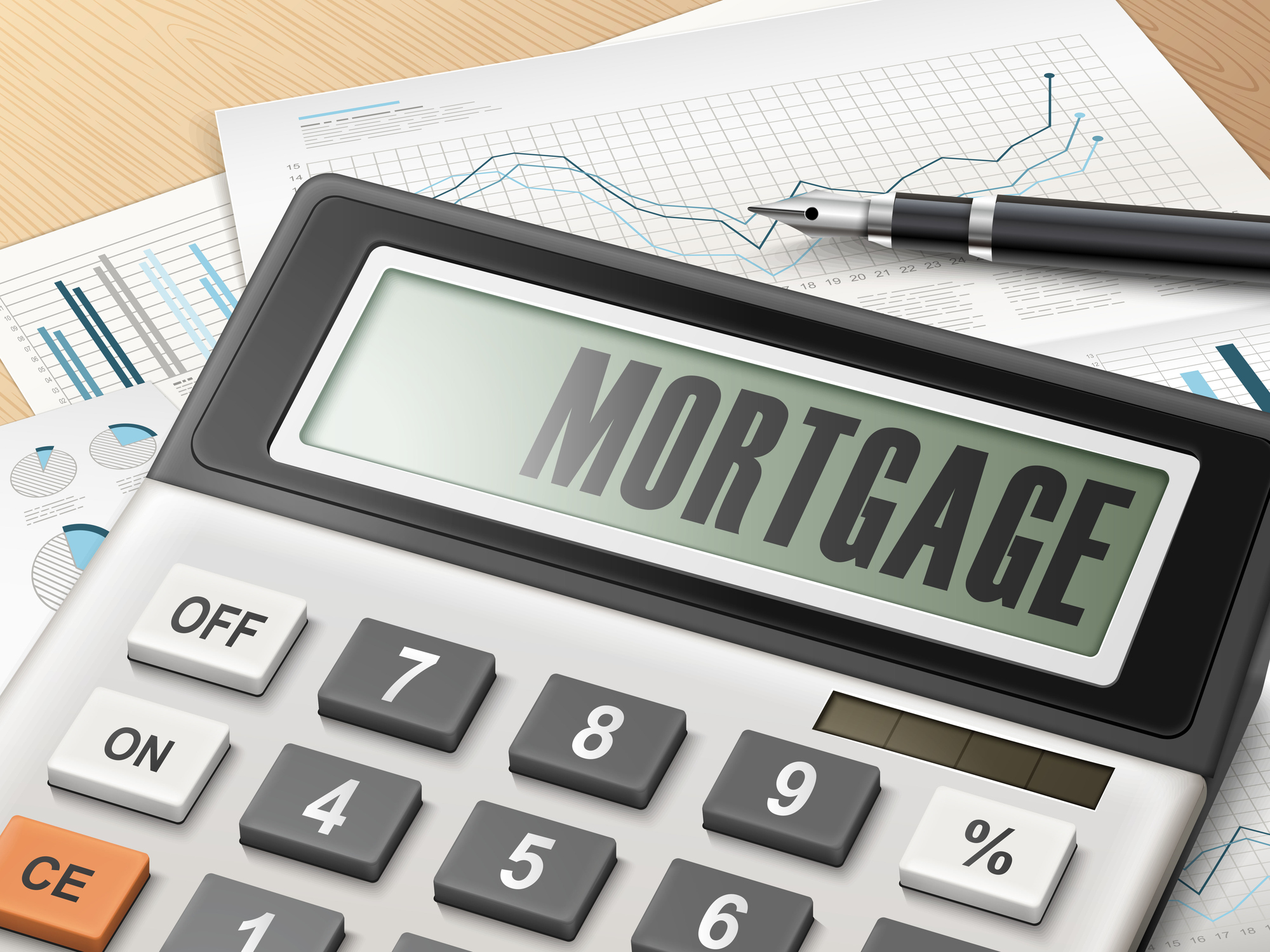 Mortgage payoff calculator showing loan calculations and payment charts to estimate early mortgage payoff savings