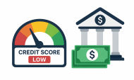 dc with low credit